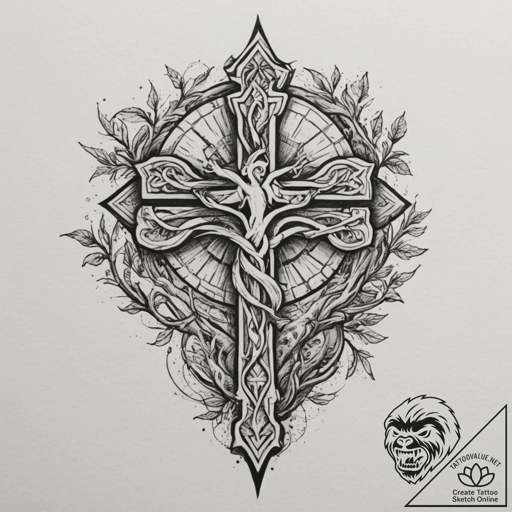 Tattoo design the glyph for cancer (4th house... - tattoo sketch (№1754907201_0, 11.08.2025 10:13) — tattoovalue.net