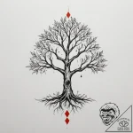Tattoo design an abstract interpretation of “… – tattoo sketch (№1754908387_0, 11.08.2025 10:33) — tattoovalue.net