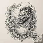 A close-up of a bartender pouring a craft coc… – tattoo sketch (№1754914332_0, 11.08.2025 12:12) — tattoovalue.net