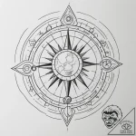 Tattoo sketch an abstract portrayal of the ru… – tattoo sketch (№1754915720_0, 11.08.2025 12:35) — tattoovalue.net