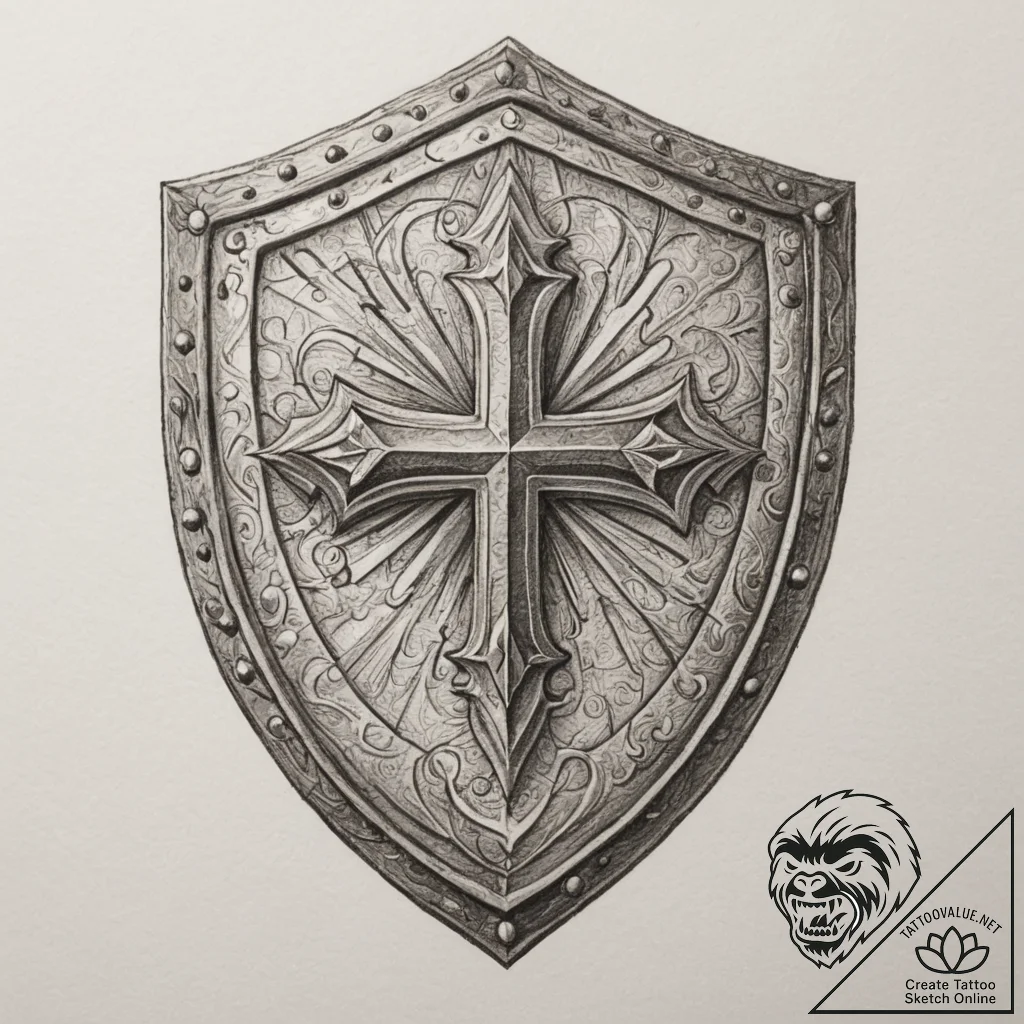 Tattoo design a weathered leather texture for... - tattoo sketch (№1754917103_0, 11.08.2025 12:58) — tattoovalue.net