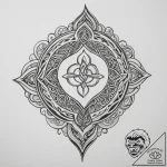 Maori (pattern), tattoo drawing outline, soft… – tattoo sketch (№1754917497_0, 11.08.2025 13:04) — tattoovalue.net