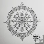 Tattoo sketch an abstract representation of t… – tattoo sketch (№1754930502_0, 11.08.2025 16:41) — tattoovalue.net