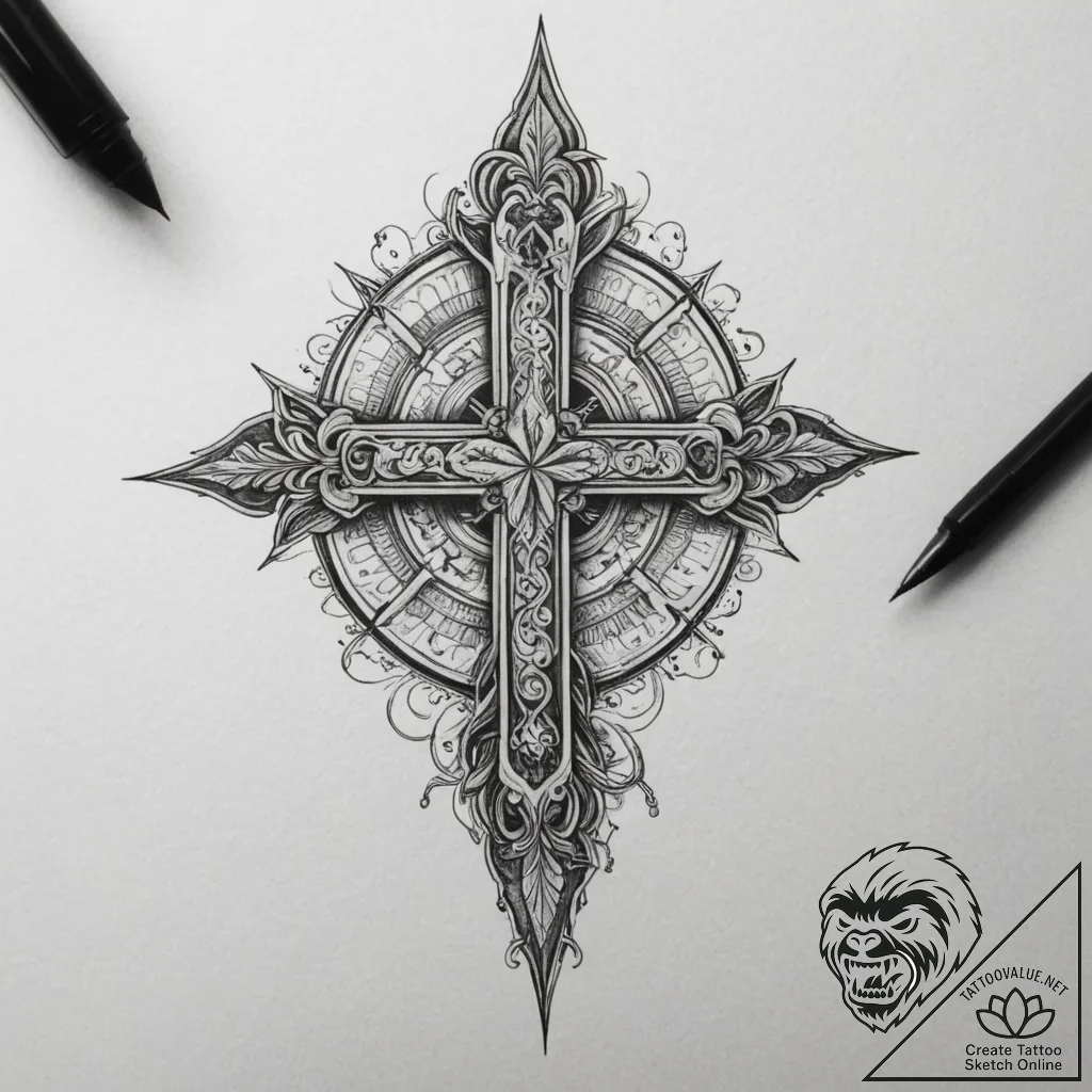 Tattoo sketch 'achievement unlocked' in a bol... - tattoo sketch (№1754932299_0, 11.08.2025 17:11) — tattoovalue.net