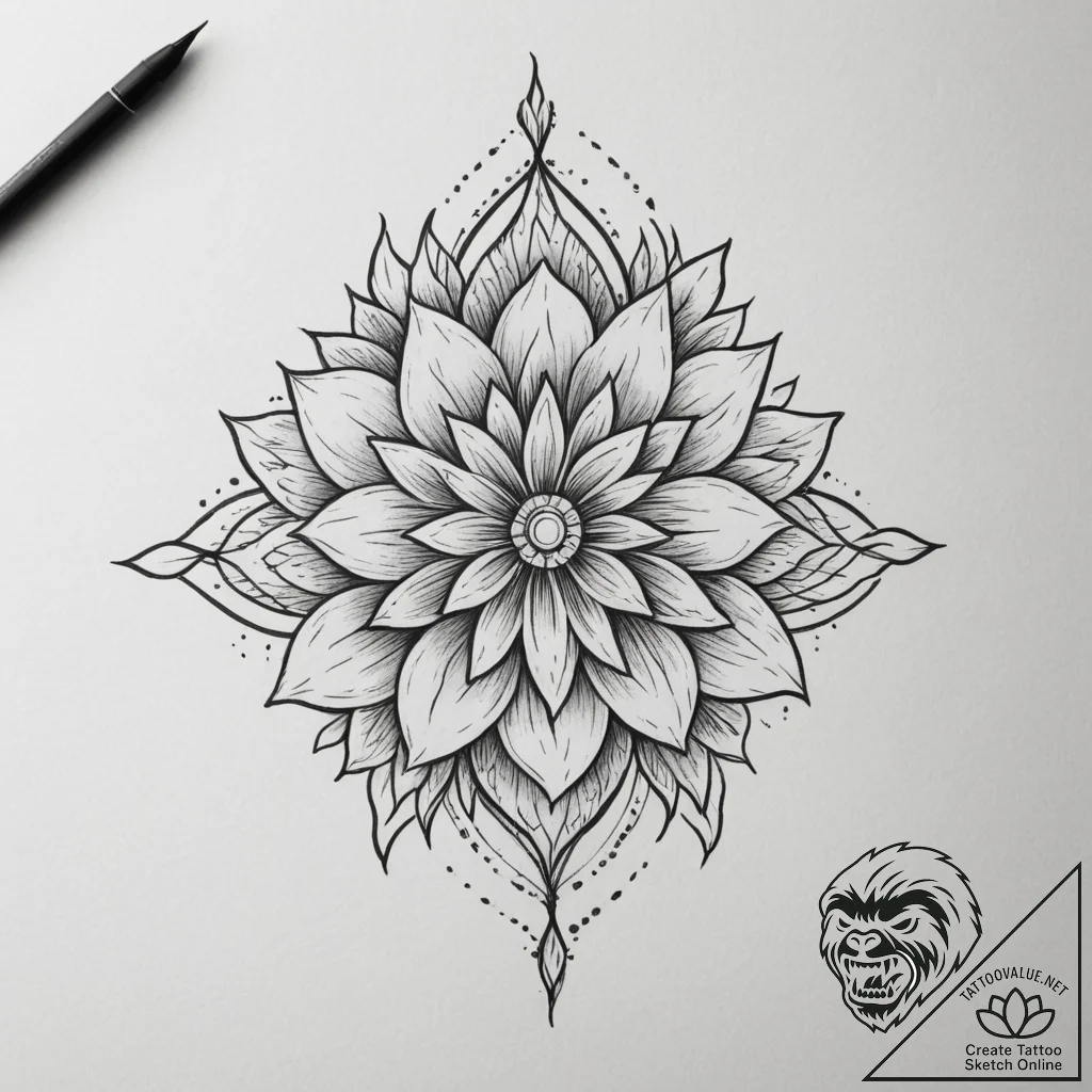 р“сђсѓрїрїр° 18: рћсђрёрірёрѕр°р»сњрѕс‹рµ рё... - tattoo sketch (№1754933091_0, 11.08.2025 17:24) — tattoovalue.net