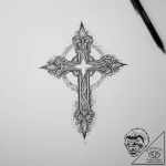 Amazon, tattoo flash sheet design, on a clean… – tattoo sketch (№1754937244_0, 11.08.2025 18:34) — tattoovalue.net