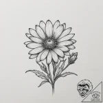 Tattoo sketch a slender sprig of lavender or… – tattoo sketch (№1754937837_0, 11.08.2025 18:43) — tattoovalue.net