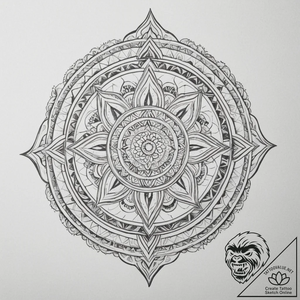 The view from the top of a roller coaster, ju... - tattoo sketch (№1754939026_0, 11.08.2025 19:03) — tattoovalue.net