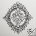 Tattoo sketch ‘stay a while and listen’ in a… – tattoo sketch (№1754939816_0, 11.08.2025 19:16) — tattoovalue.net