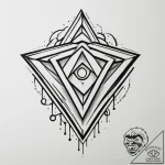 Tattoo design a glowing health bar symbol tra… – tattoo sketch (№1754941992_0, 11.08.2025 19:53) — tattoovalue.net