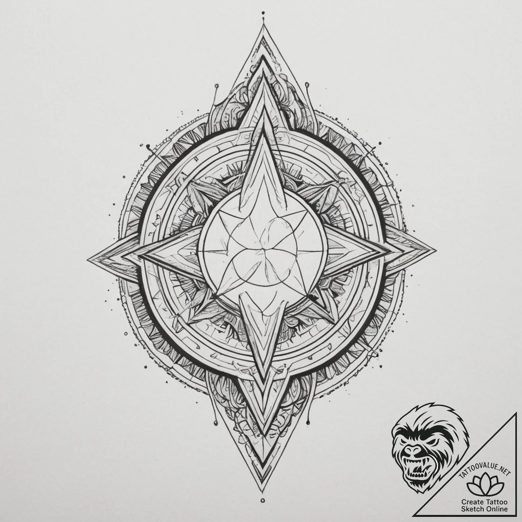 Tattoo sketch a stylized comet with a trailin... - tattoo sketch (№1754942191_0, 11.08.2025 19:56) — tattoovalue.net