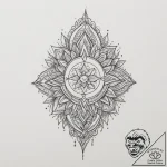 Tattoo sketch an abstract representation of c… – tattoo sketch (№1754942584_0, 11.08.2025 20:03) — tattoovalue.net