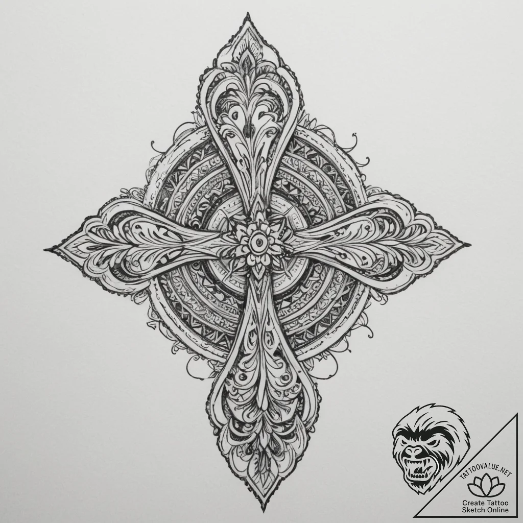 2. рўрір°сђрѕр¶рёс‡ (рћрірѕрѕсњ, рќрµр±рµсѓрѕ... - tattoo sketch (№1754943981_0, 11.08.2025 20:26) — tattoovalue.net