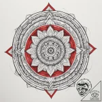 Tattoo design a stylized portal to another di… – tattoo sketch (№1754944384_0, 11.08.2025 20:33) — tattoovalue.net