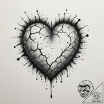 Tattoo sketch a watercolor heart, its colors… – tattoo sketch (№1754944991_0, 11.08.2025 20:43) — tattoovalue.net