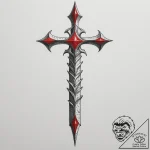 Excalibur in the stone, artistic tattoo sketc… – tattoo sketch (№1754952991_0, 11.08.2025 22:56) — tattoovalue.net
