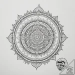 Tattoo sketch a dotwork mandala incorporating… – tattoo sketch (№1754954588_0, 11.08.2025 23:23) — tattoovalue.net