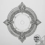 Tattoo design an abstract ‘portal’ on one, le… – tattoo sketch (№1754957986_0, 12.08.2025 00:19) — tattoovalue.net