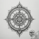 Tattoo design a complex, strong gear system,… – tattoo sketch (№1754960379_0, 12.08.2025 00:59) — tattoovalue.net