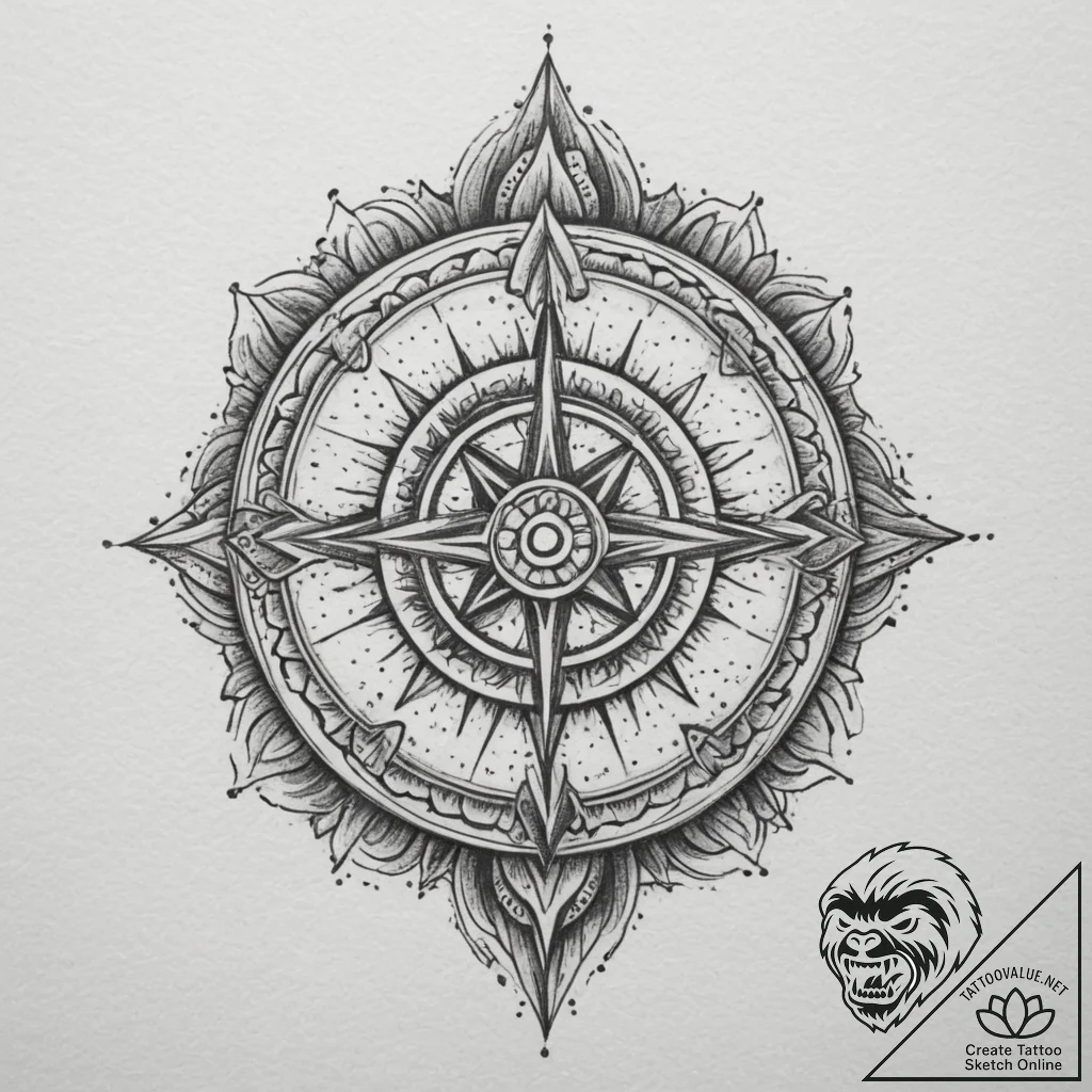 Tattoo design a complex, strong gear system,... - tattoo sketch (№1754960379_0, 12.08.2025 00:59) — tattoovalue.net