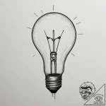 Tattoo design a lightbulb emitting powerful i… – tattoo sketch (№1754961181_0, 12.08.2025 01:13) — tattoovalue.net
