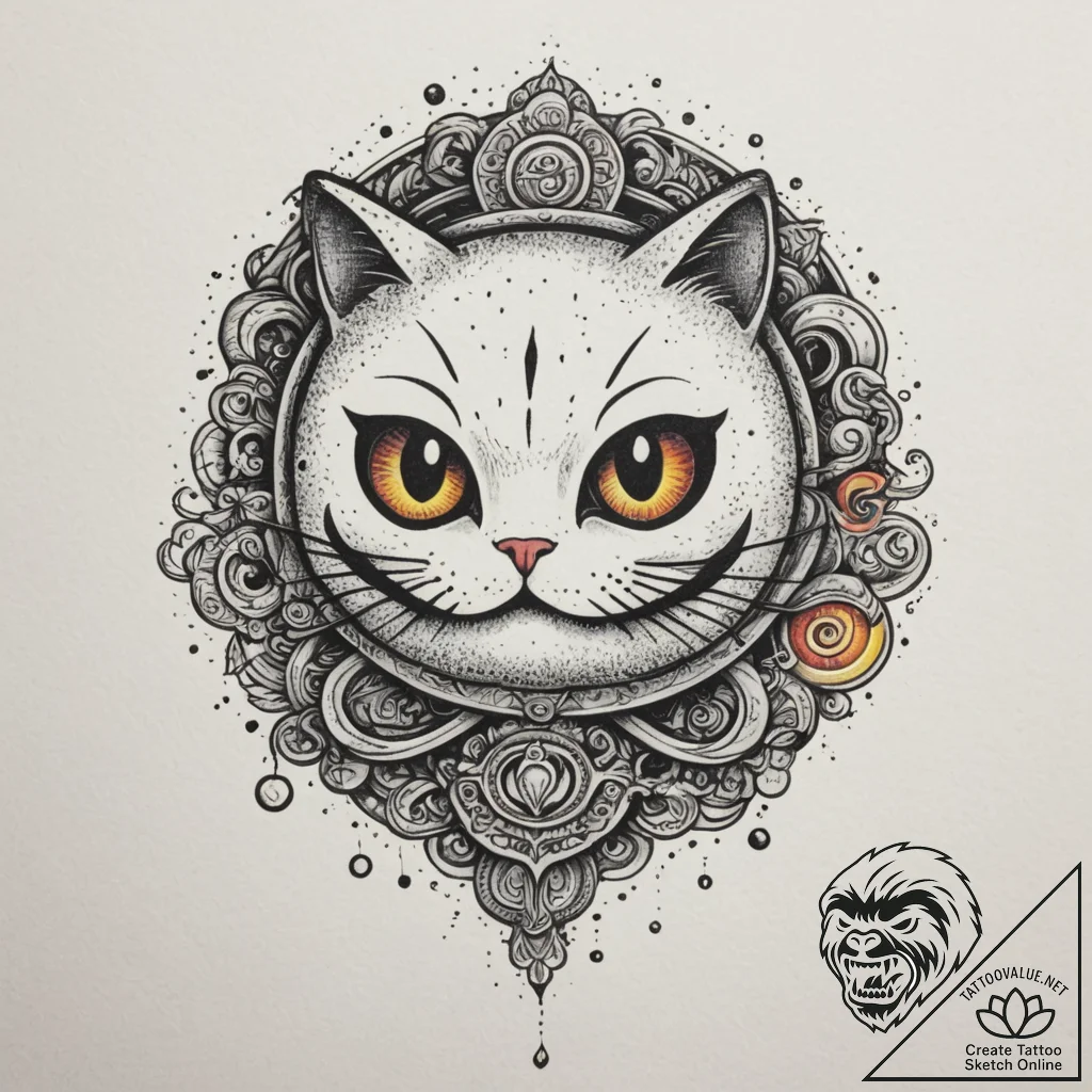 Tattoo design a glowing chat bubble with a me... - tattoo sketch (№1754963795_0, 12.08.2025 01:56) — tattoovalue.net