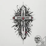 Tattoo design a significant date in minimalis… – tattoo sketch (№1754965803_0, 12.08.2025 02:30) — tattoovalue.net