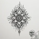 Tattoo sketch a strong, single brushstroke, s… – tattoo sketch (№1754966609_0, 12.08.2025 02:43) — tattoovalue.net