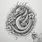 Aztec, concept art for tattoo, on a clean whi… – tattoo sketch (№1754970021_0, 12.08.2025 03:40) — tattoovalue.net