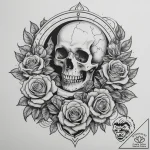 Tattoo design a sturdy, old-fashioned telesco… – tattoo sketch (№1754970220_0, 12.08.2025 03:43) — tattoovalue.net