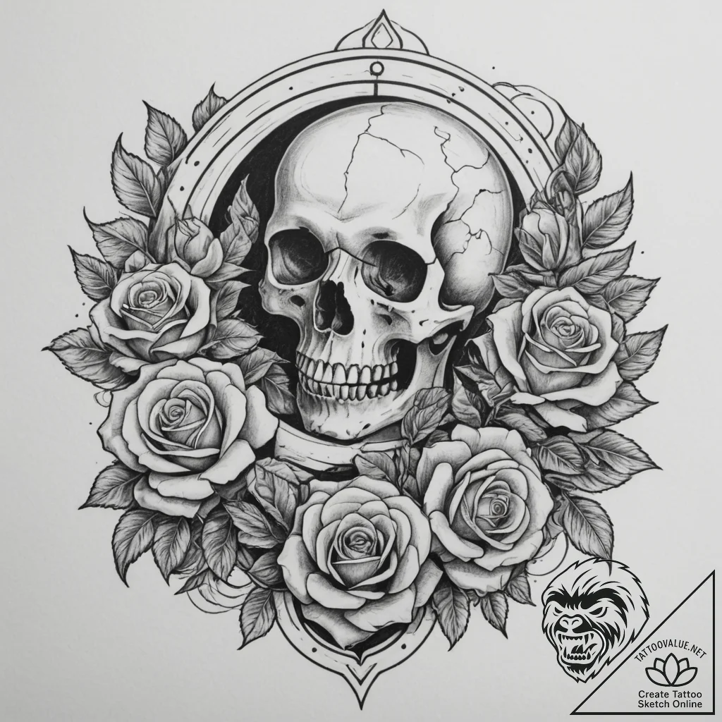 Tattoo design a sturdy, old-fashioned telesco... - tattoo sketch (№1754970220_0, 12.08.2025 03:43) — tattoovalue.net