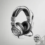 Tattoo sketch a detailed rendering of a gamer… – tattoo sketch (№1754971427_0, 12.08.2025 04:03) — tattoovalue.net