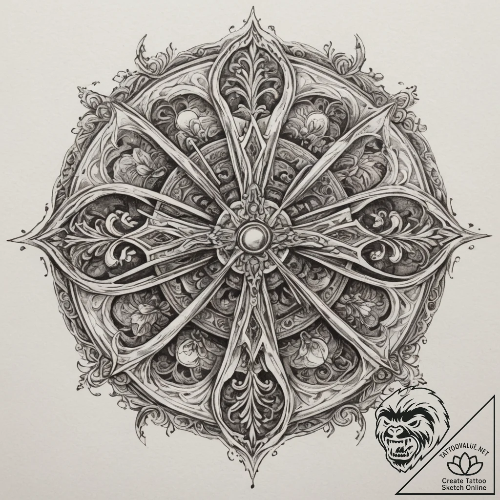р“сђсѓрїрїр° 3: р’рѕрёрѕсѓрєрёр№ р”сѓс… рё р‘... - tattoo sketch (№1754976219_0, 12.08.2025 05:23) — tattoovalue.net