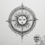 Tattoo design a watercolor splash forming the… – tattoo sketch (№1754978635_0, 12.08.2025 06:03) — tattoovalue.net