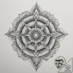 Tattoo design a minimalist seashell, represen… – tattoo sketch (№1754978836_0, 12.08.2025 06:07) — tattoovalue.net