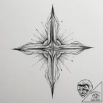 Tattoo design an abstract representation of c… – tattoo sketch (№1754980231_0, 12.08.2025 06:30) — tattoovalue.net