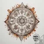 Tattoo design a stylized “game lobby” icon wi… – tattoo sketch (№1754982608_0, 12.08.2025 07:10) — tattoovalue.net