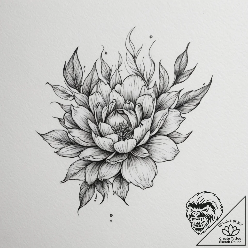 Tattoo design a small, unique motif that hold... - tattoo sketch (№1754988546_0, 12.08.2025 08:49) — tattoovalue.net