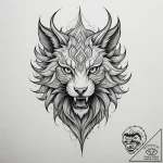 Tattoo design a small, clean linework of a sp… – tattoo sketch (№1754991320_0, 12.08.2025 09:35) — tattoovalue.net