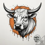 Tattoo sketch a zodiac animal (e.g., bull) co… – tattoo sketch (№1754993494_0, 12.08.2025 10:11) — tattoovalue.net