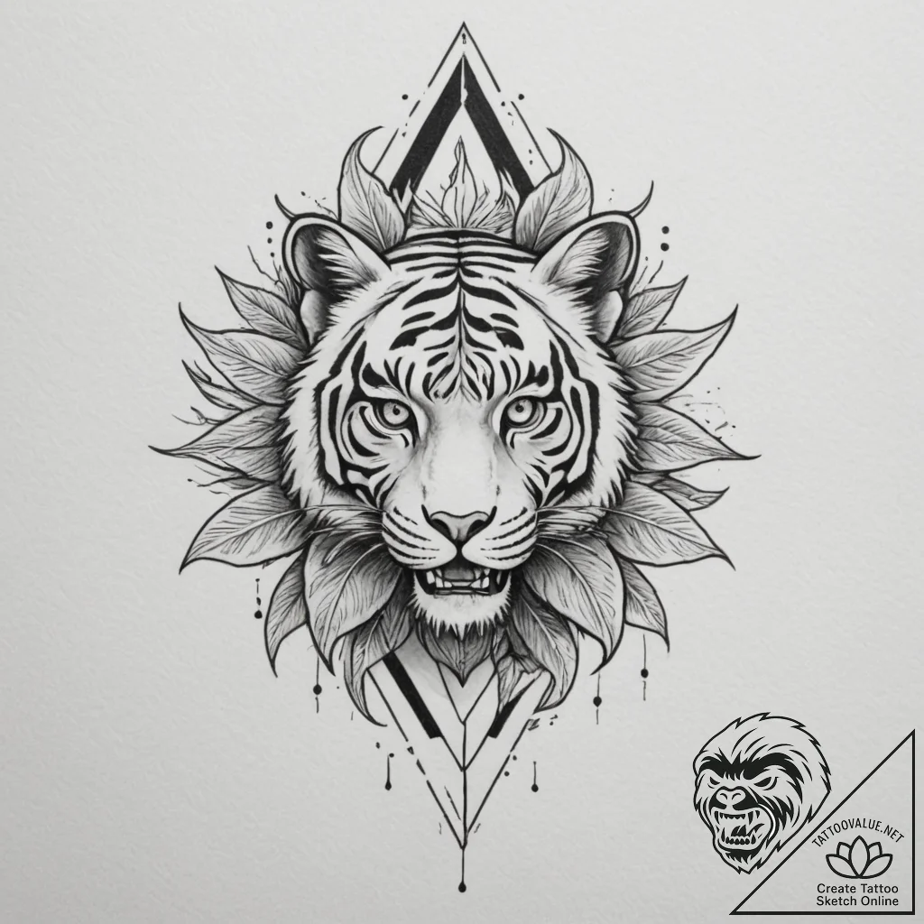 Stripes, tattoo flash sheet design, on a clea... - tattoo sketch (№1754994683_0, 12.08.2025 10:31) — tattoovalue.net