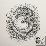 Tattoo design a wrist with abstract lines for… – tattoo sketch (№1754996678_0, 12.08.2025 11:04) — tattoovalue.net