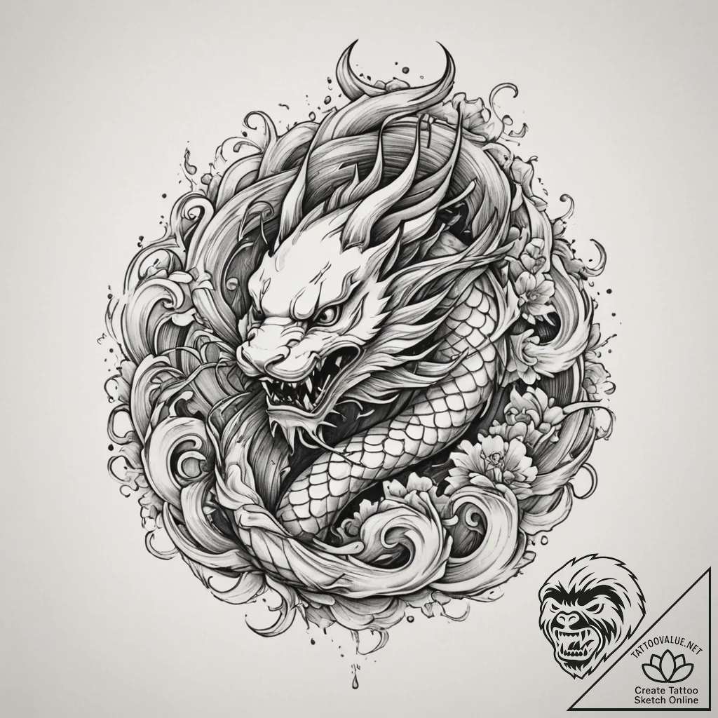 134. tattoo design: a minimalist "klad" rune,... - tattoo sketch (№1754998304_0, 12.08.2025 11:31) — tattoovalue.net