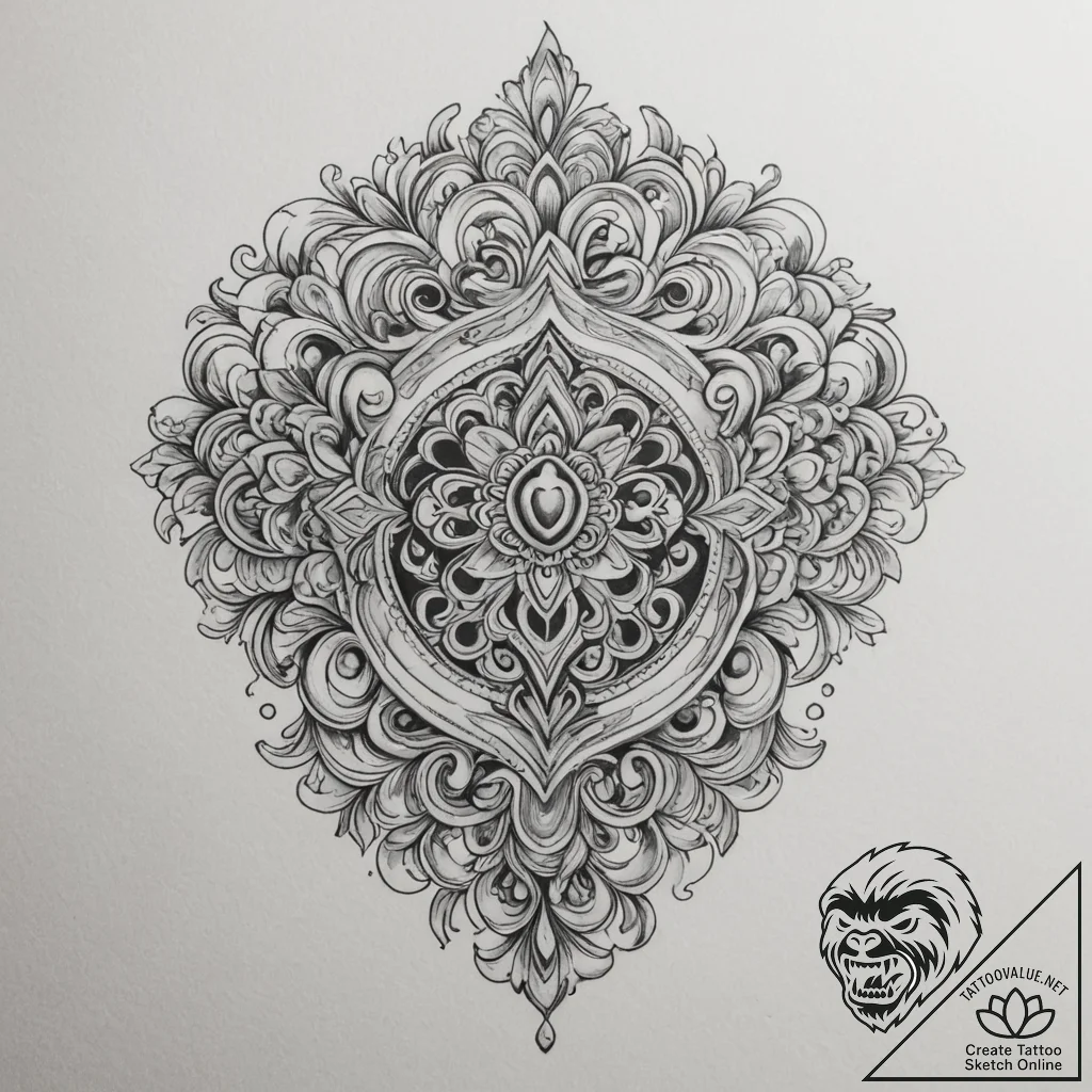 Tattoo sketch a 'lock' emoji on one, a 'key'... - tattoo sketch (№1755000111_0, 12.08.2025 12:01) — tattoovalue.net