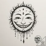 Tattoo design a classic “happy face” doodle.,… – tattoo sketch (№1755002928_0, 12.08.2025 12:48) — tattoovalue.net