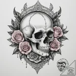 A perfectly grilled steak, sliced to show the… – tattoo sketch (№1755008939_0, 12.08.2025 14:28) — tattoovalue.net
