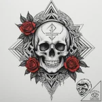 113. tattoo sketch: “istok” rune as the begin… – tattoo sketch (№1755012154_0, 12.08.2025 15:22) — tattoovalue.net