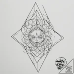 Tattoo sketch an abstract representation of a… – tattoo sketch (№1755014948_0, 12.08.2025 16:09) — tattoovalue.net