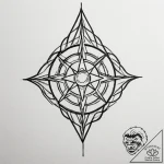 Tattoo design a rusted metal texture forming… – tattoo sketch (№1755016332_0, 12.08.2025 16:32) — tattoovalue.net