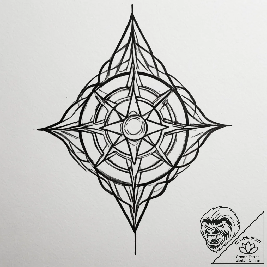 Tattoo design a rusted metal texture forming... - tattoo sketch (№1755016332_0, 12.08.2025 16:32) — tattoovalue.net